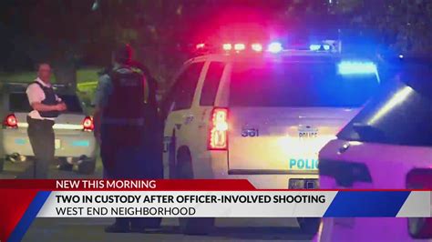 Two in custody after St. Louis officer-involved shooting